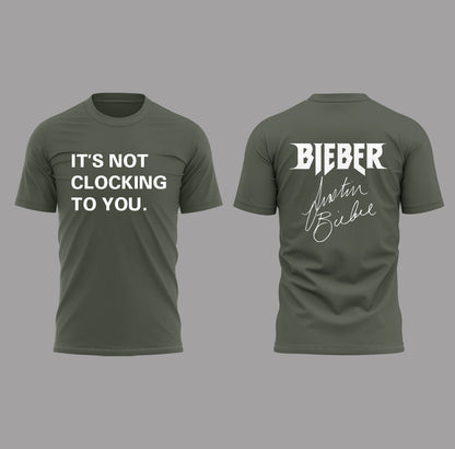 Limited Edition Justin hot Tshirt