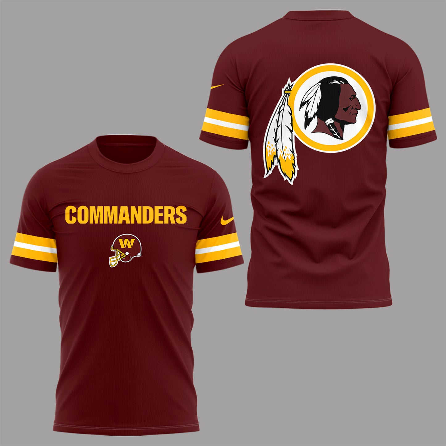 Limited Edition Washington Redskins Throwback Combo T-Shirt