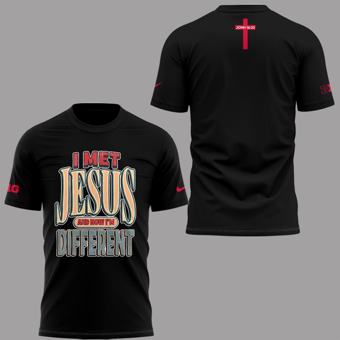 Back at Ohio State, J.T. Tuimoloau makes a statement in the ‘I MET JESUS AND NOW I’M DIFFERENT’ T-Shirt