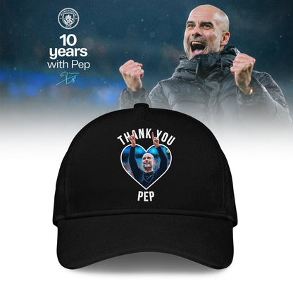 Man City Thank You Pep Limited Edition T-Shirt
