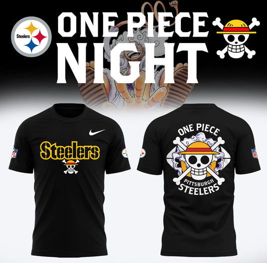 One Piece x Pittsburgh Steelers Limited Edition Shirt