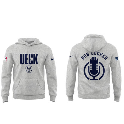 Limited Edition Brewers Baseball Honoring Mr. Baseball Bob Uecker Hoodie