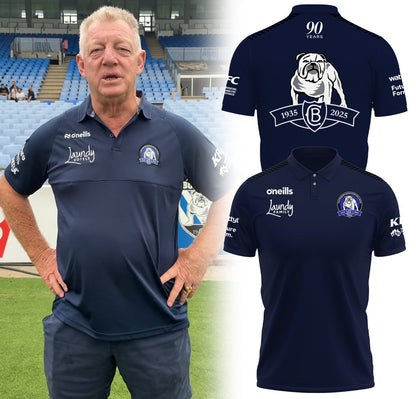 Limited Edition Canterbury Bankstown Bulldogs 90 Years Home Polo