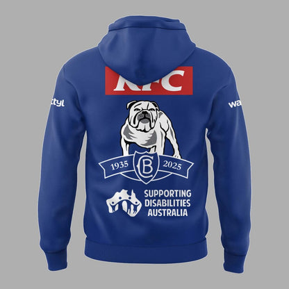 Limited Edition Canterbury Bankstown Bulldogs 90 Years Home Combo Hoodie