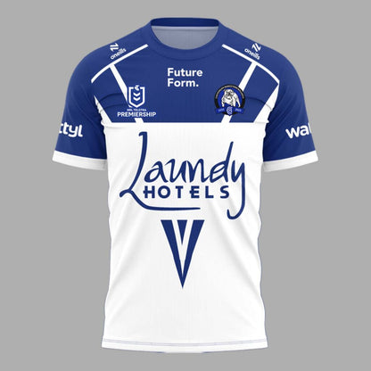 Limited Edition Canterbury Bankstown Bulldogs 90 Years Home Tshirt