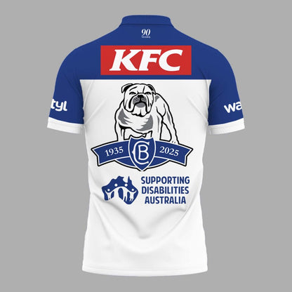 Limited Edition Canterbury Bankstown Bulldogs 90 Years Home Polo