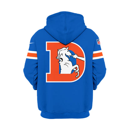 Broncos 2024 Throwback 1977 Navy Limited Hoodie