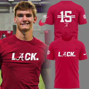 Limited Edition Alabama FB 2025 Ty Simpson Black TShirt