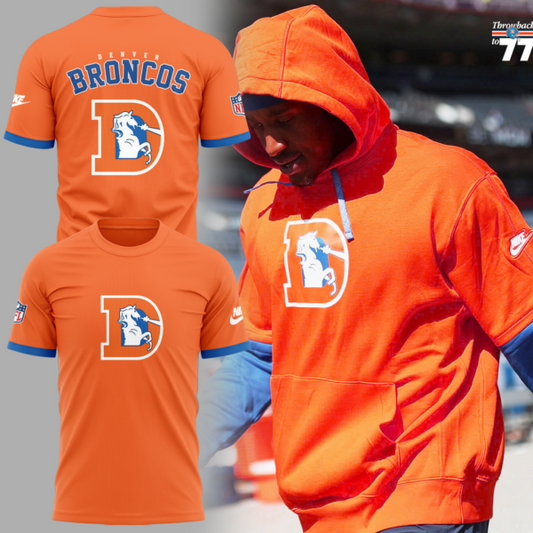 Denver Broncos NFL 2024 Nike Limited Throwback To 77 T-Shirt