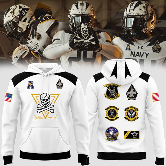 Special New Jolly Rogers Navy FB Hoodie