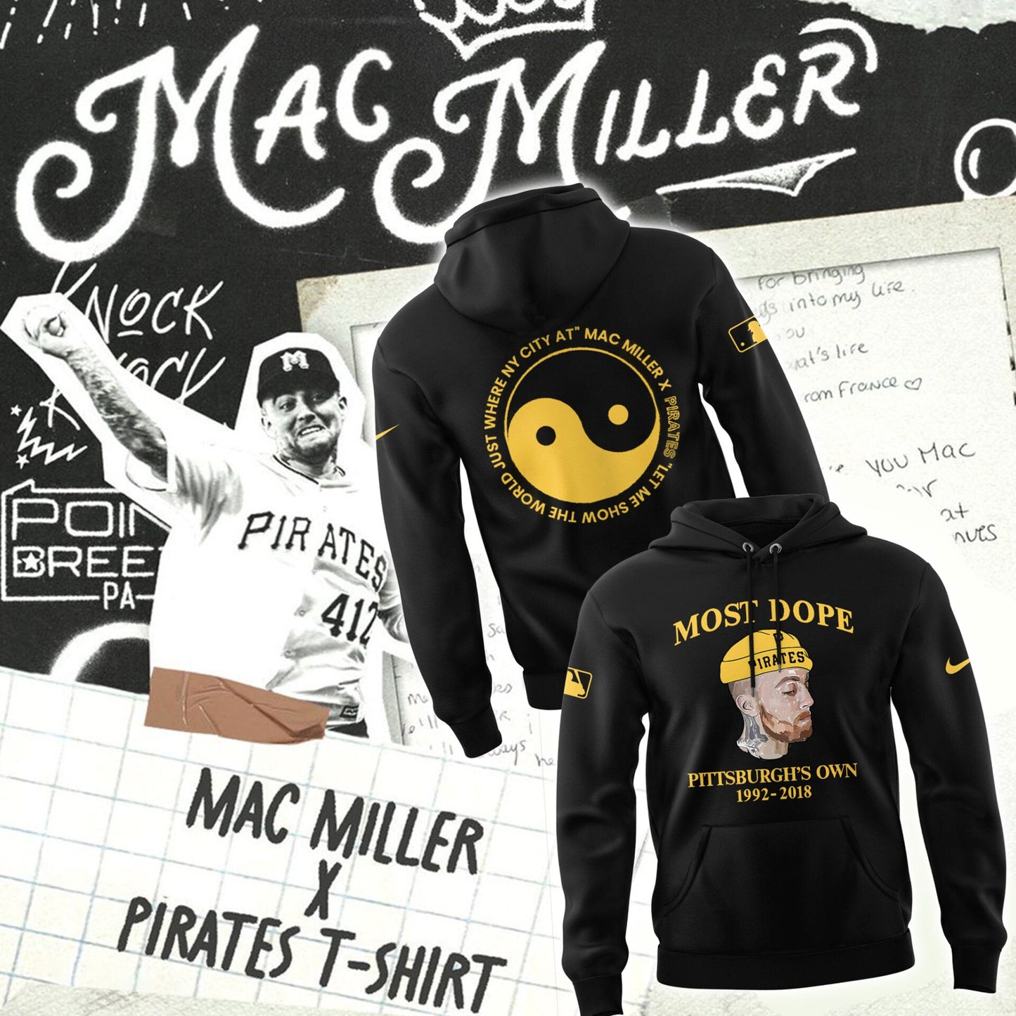 Limited Edition Most Dope x Pirates Hoodie