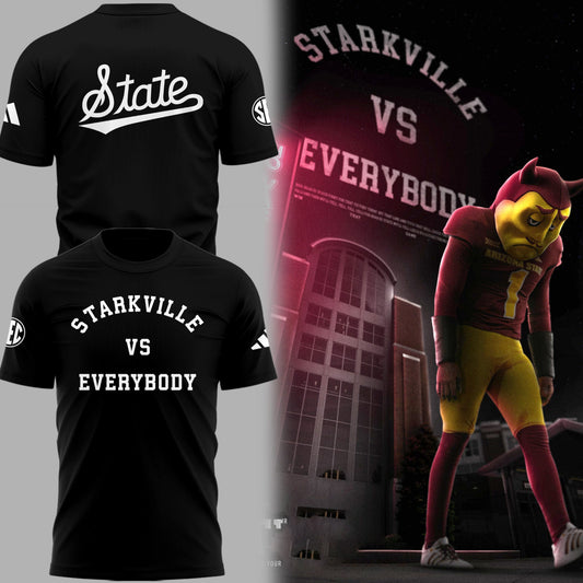 Special Edition Mississippi State Football “Starkville vs Everybody” TShirt