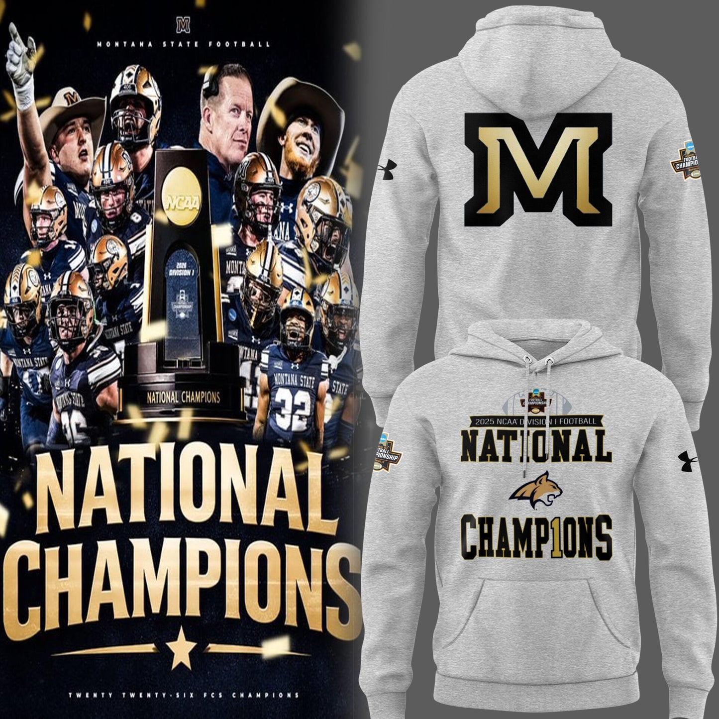 Limited Edition MSU Champions Combo Hoodie
