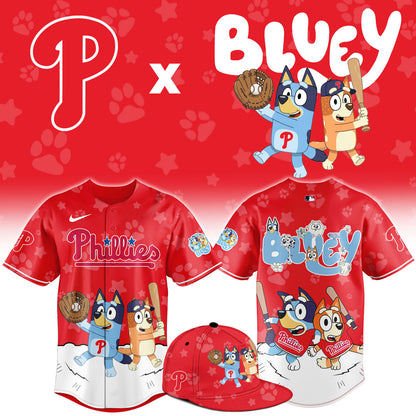 P.Phillies Bluey Night Limited Baseball Jersey