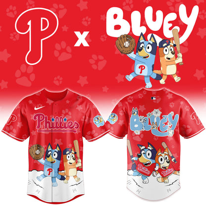 P.Phillies Bluey Night Limited Baseball Jersey