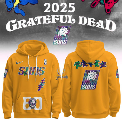 Phoenix Suns x Grateful Dead 60th Hoodie Editions Limited 1965 2025