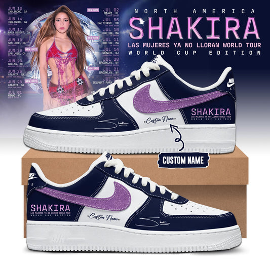 Shakira “Las Mujeres Ya No Lloran” Tour 2026 Limited Edition AF1 Sneakers