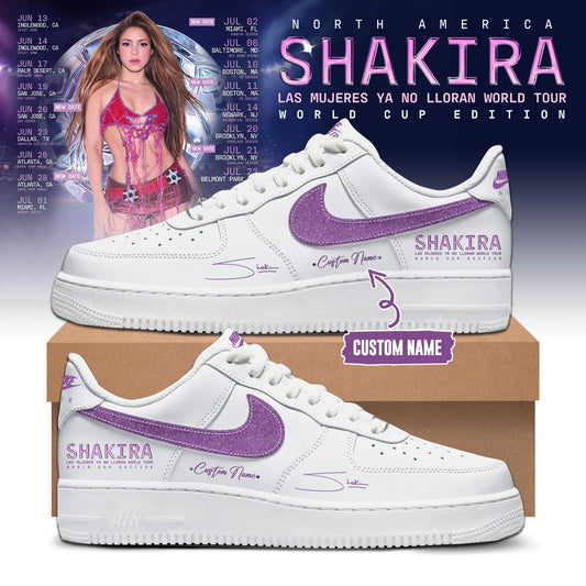 Shakira “Las Mujeres Ya No Lloran” Tour 2026 Limited Edition AF1 Sneakers