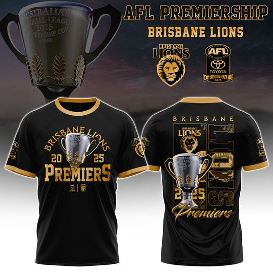 Brisbane Lions – AFL 2025 Champions Tshirt