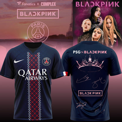 PSG x BLACKPINK Limited Edition 2025 New – TSHIRT&CAP
