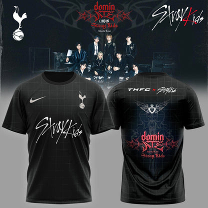 Limited Edition Tottenham Hotspur x Stray Kids Show Black TShirt
