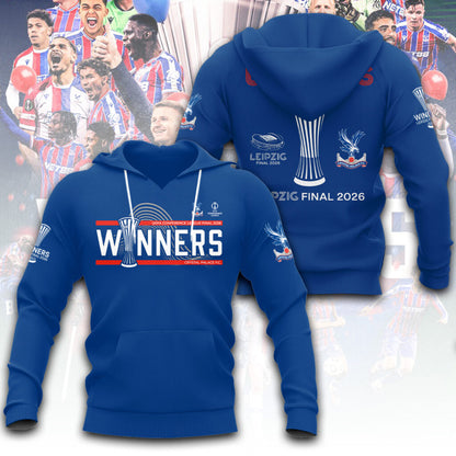 Crystal Palace 2025-26 UEFA Conference League Winners Hoodie