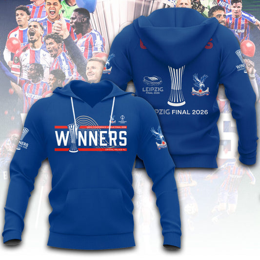 Crystal Palace 2025-26 UEFA Conference League Winners Hoodie