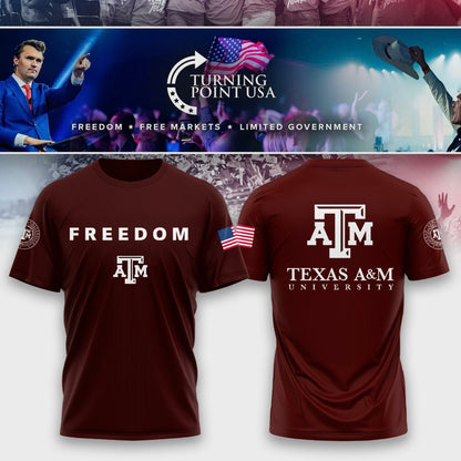 Texas A&M Campus Freedom Tshirt