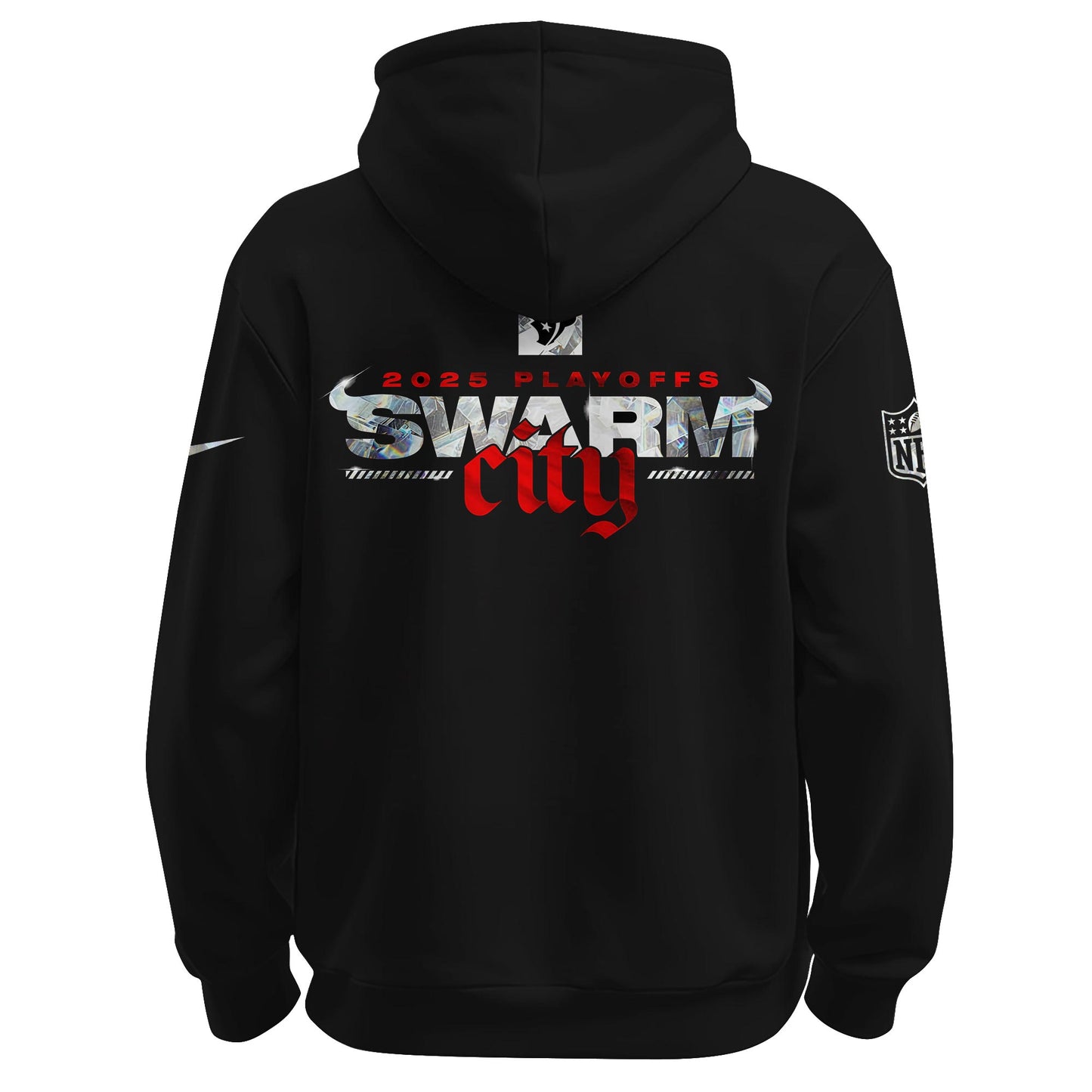 Houston Texans 2025 NFL Playoffs S.W.A.R.M.City Special Edition Hoodie
