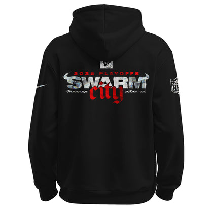 Houston Texans 2025 NFL Playoffs S.W.A.R.M.City Special Edition Hoodie