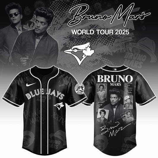T B Jays x Bruno Mars at Park MGM 2025 Jersey Editions Limited +Selling Out Fast