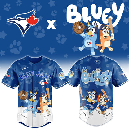T.Blue Jays Bluey Night Limited Baseball Jersey