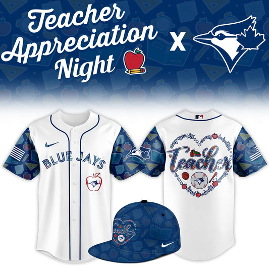 T.Blue Jays Teacher Appreciation Night Limited Baseball Jersey
