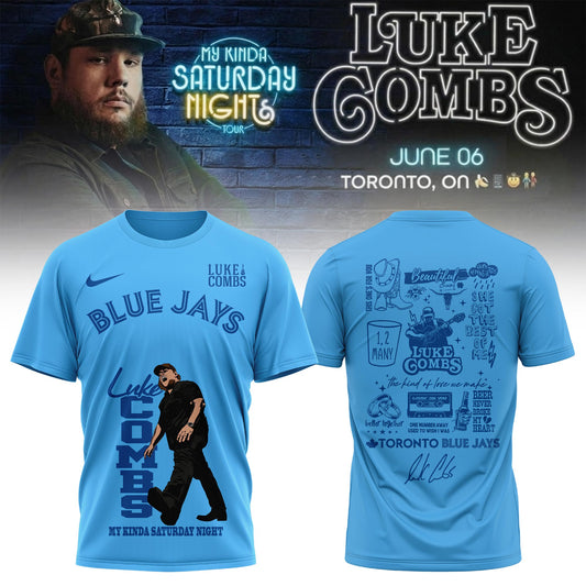 Toronto Blue Jays x LC My Kinda Saturday Night Tour 2026 Limited Edition T-shirt