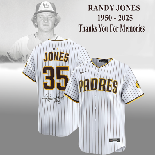 San Diego Padres x Randy Jones Tribute Jersey | Celebrating a True San Diego Legend Limited Edition