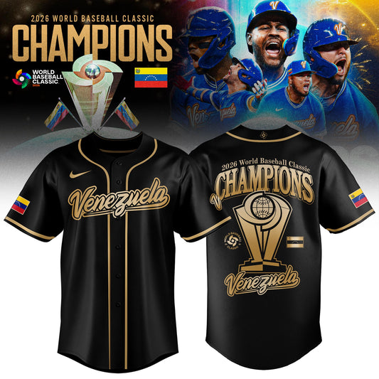 World Baseball Classic Champions x Venezuela Limited Edition 2026 Jersey