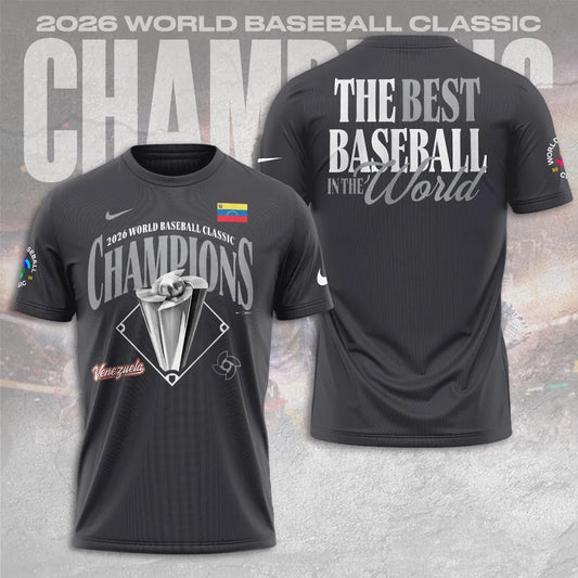 World Baseball Classic Champions x Venezuela Limited Edition 2026 T-Shirt