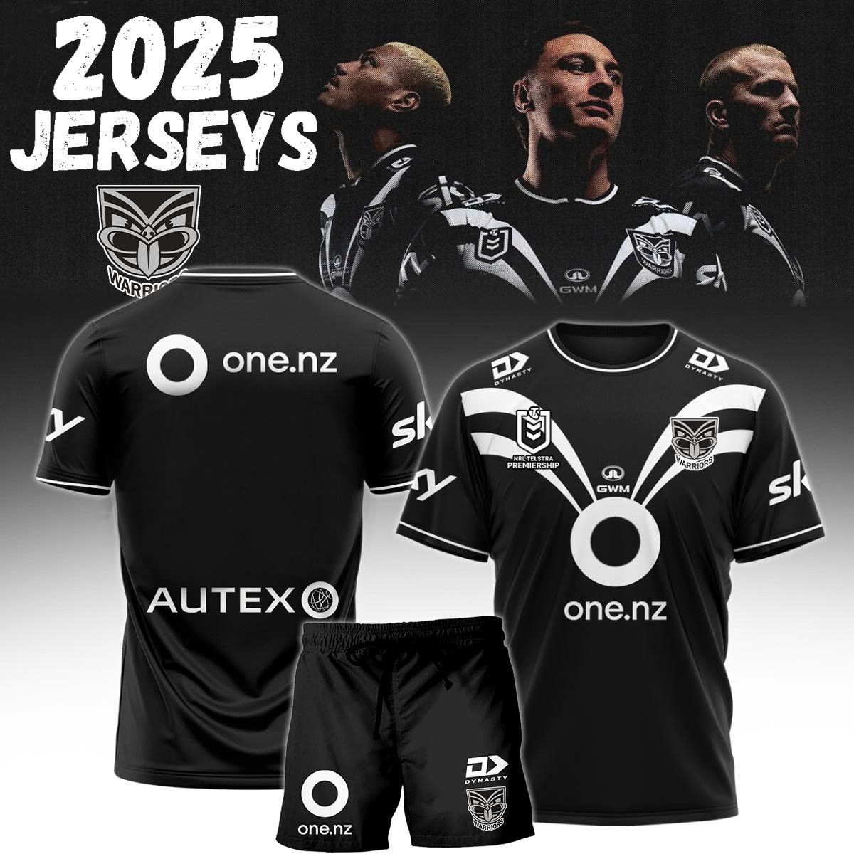 New Zealand Warriors â€˜Dear Warriorâ€™ Jersey 2025