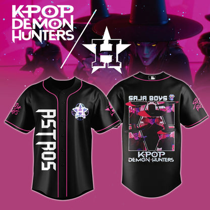 MLB x KPop Demon Hunters Saja Boys Jersey Editions Limited 2025