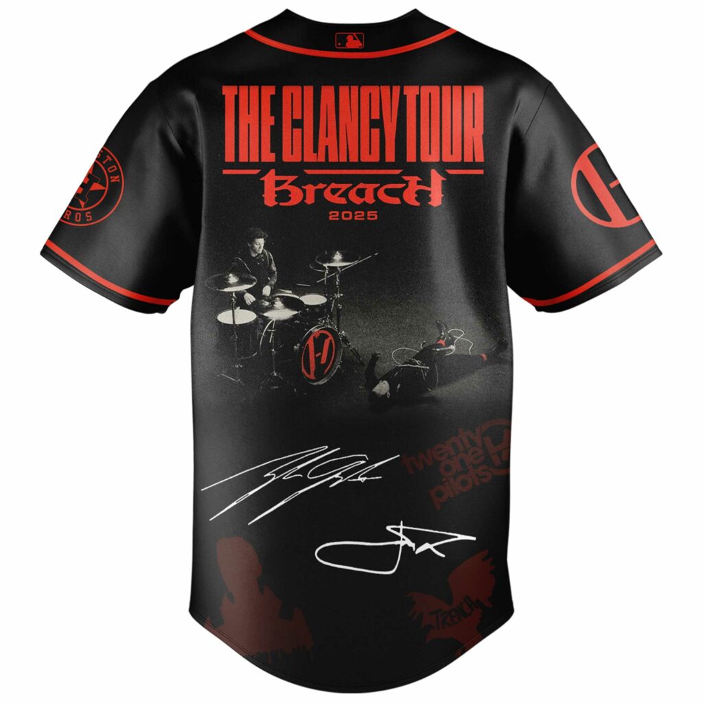 HOU x Twenty One Pilots – “The Clancy World Tour” Jersey