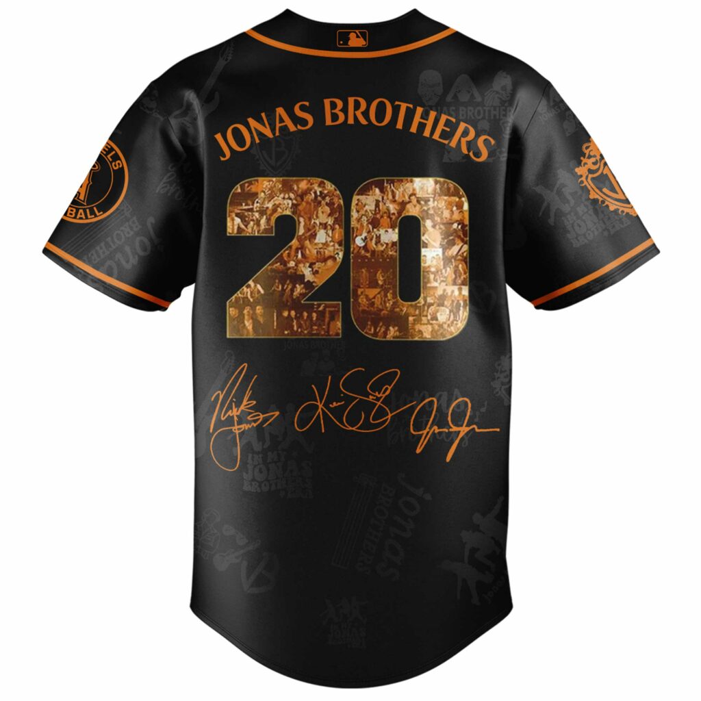 MLB x Jonas Brothers Tour 2025 Jersey Editions Limited