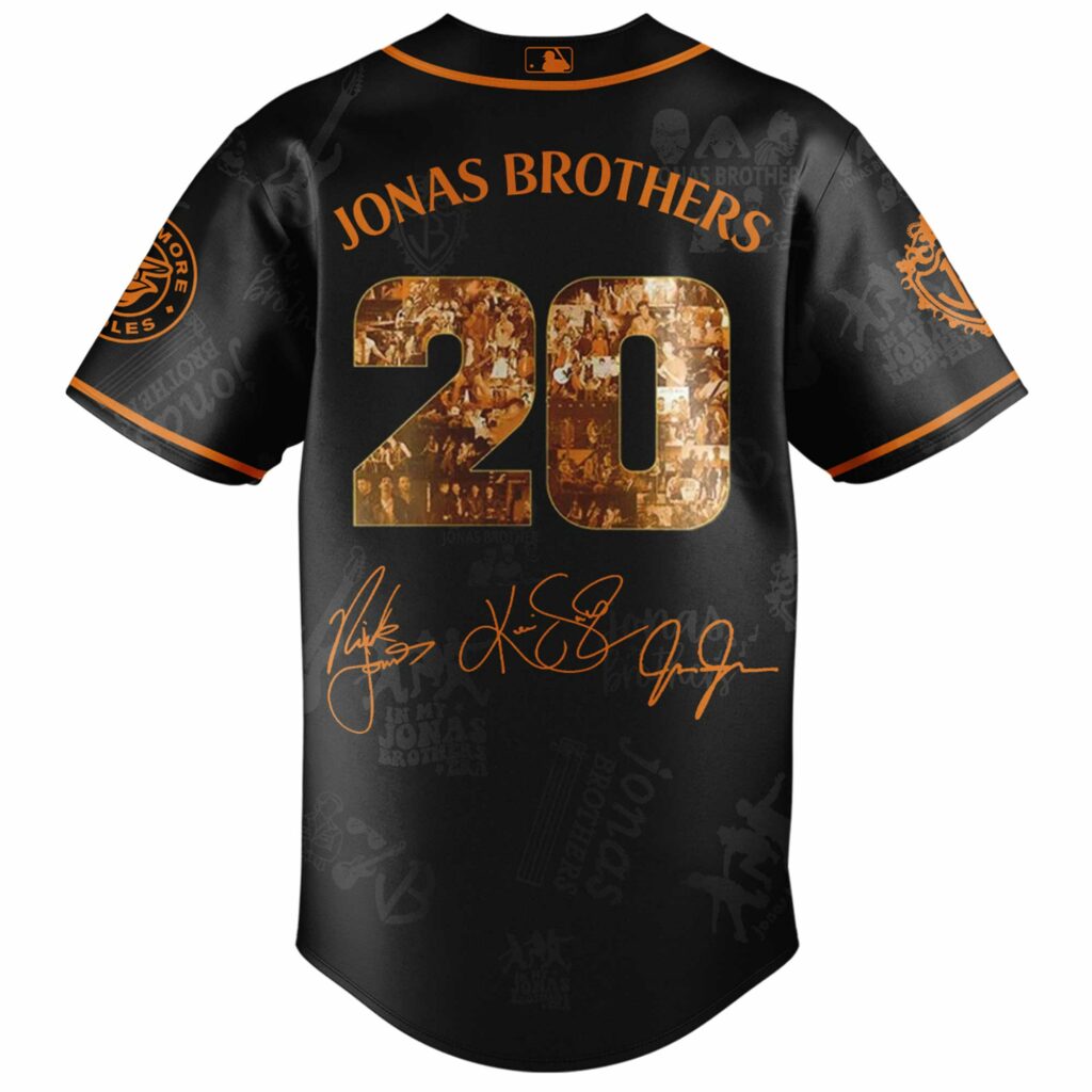 MLB x Jonas Brothers Tour 2025 Jersey Editions Limited