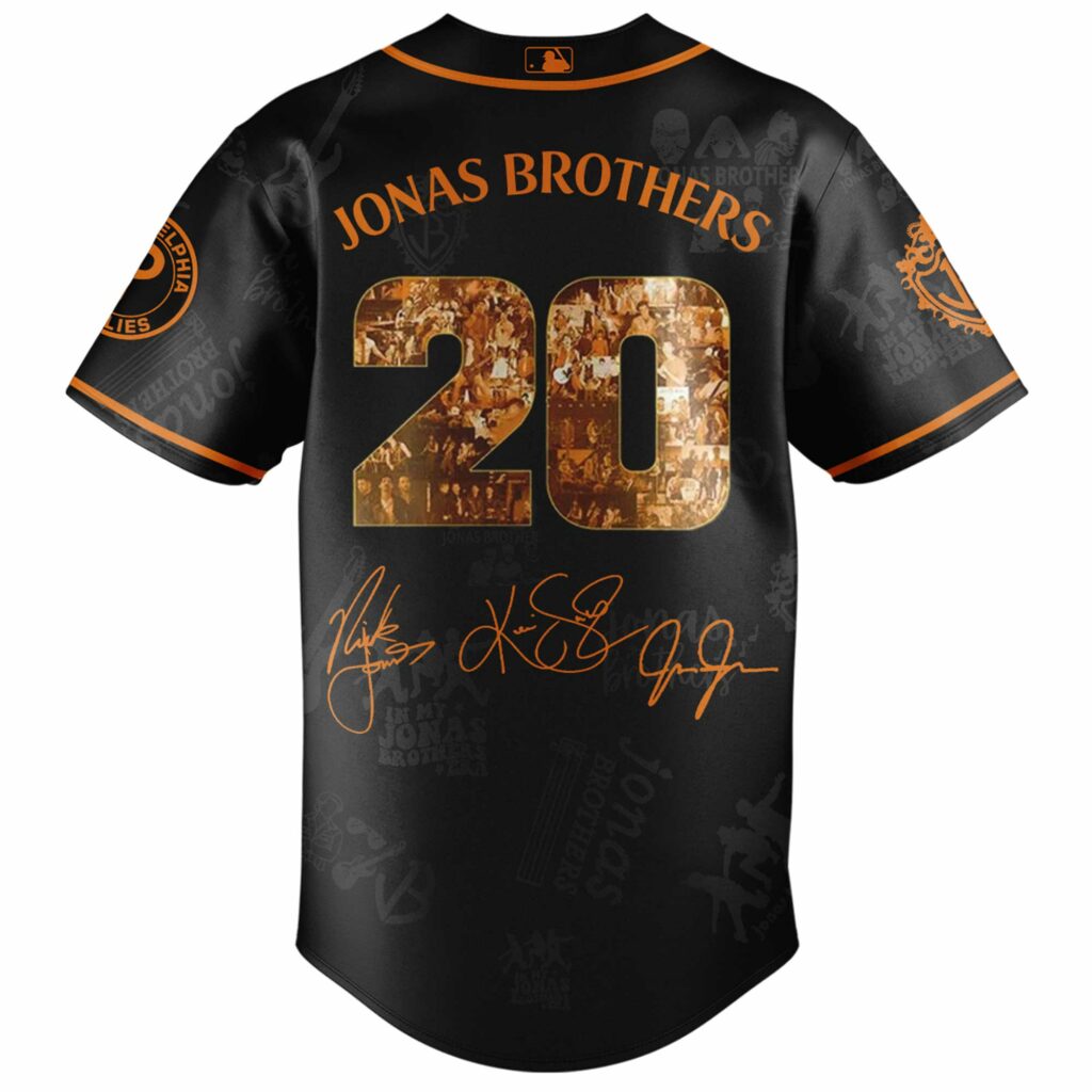MLB x Jonas Brothers Tour 2025 Jersey Editions Limited
