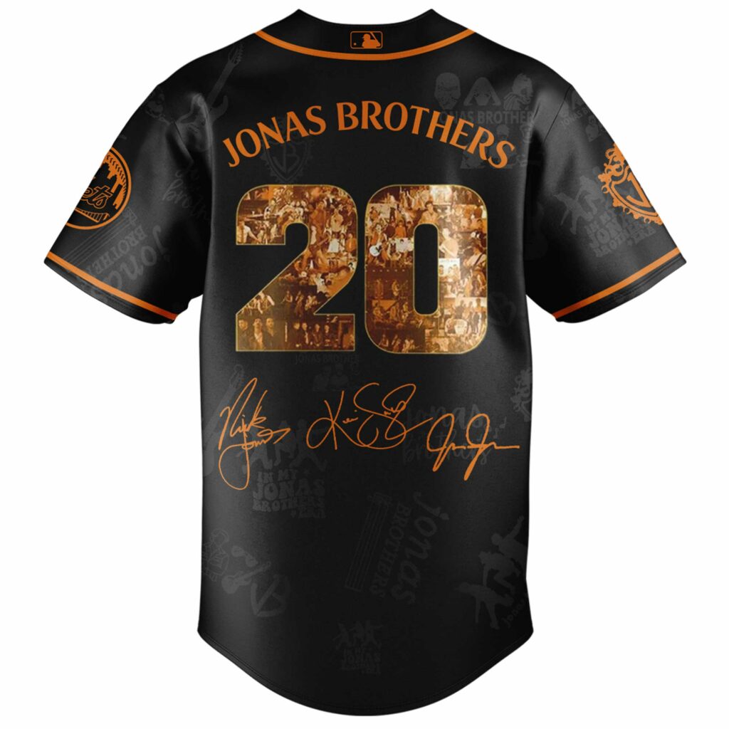 MLB x Jonas Brothers Tour 2025 Jersey Editions Limited
