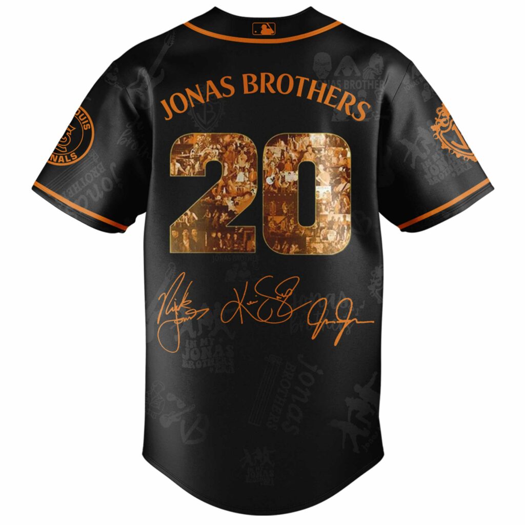 MLB x Jonas Brothers Tour 2025 Jersey Editions Limited