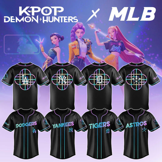 MLB x KPop Demon Hunters Movie Jersey Editions Limited 2025