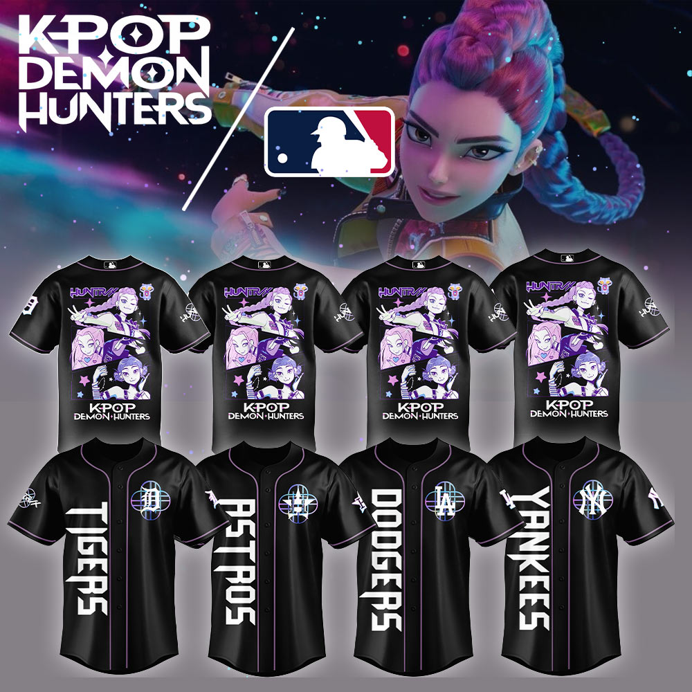 MLB x KPop Demon Hunters Jersey Editions Limited 2025