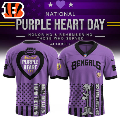 CIN x Purple Heart Day Jersey Limited
