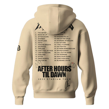 DET x The Weeknd After Hours Til Dawn Hoodie Limited Edition