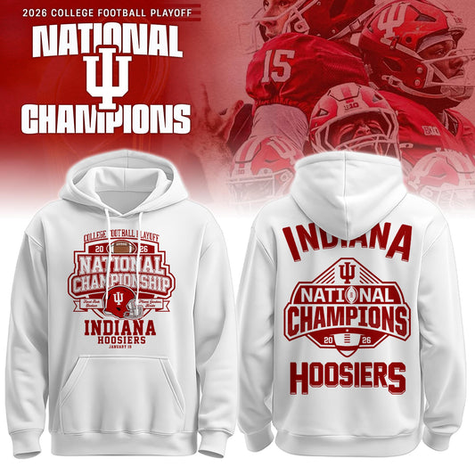 Indiana Hoosiers National Champions 2025/26 Hoodie